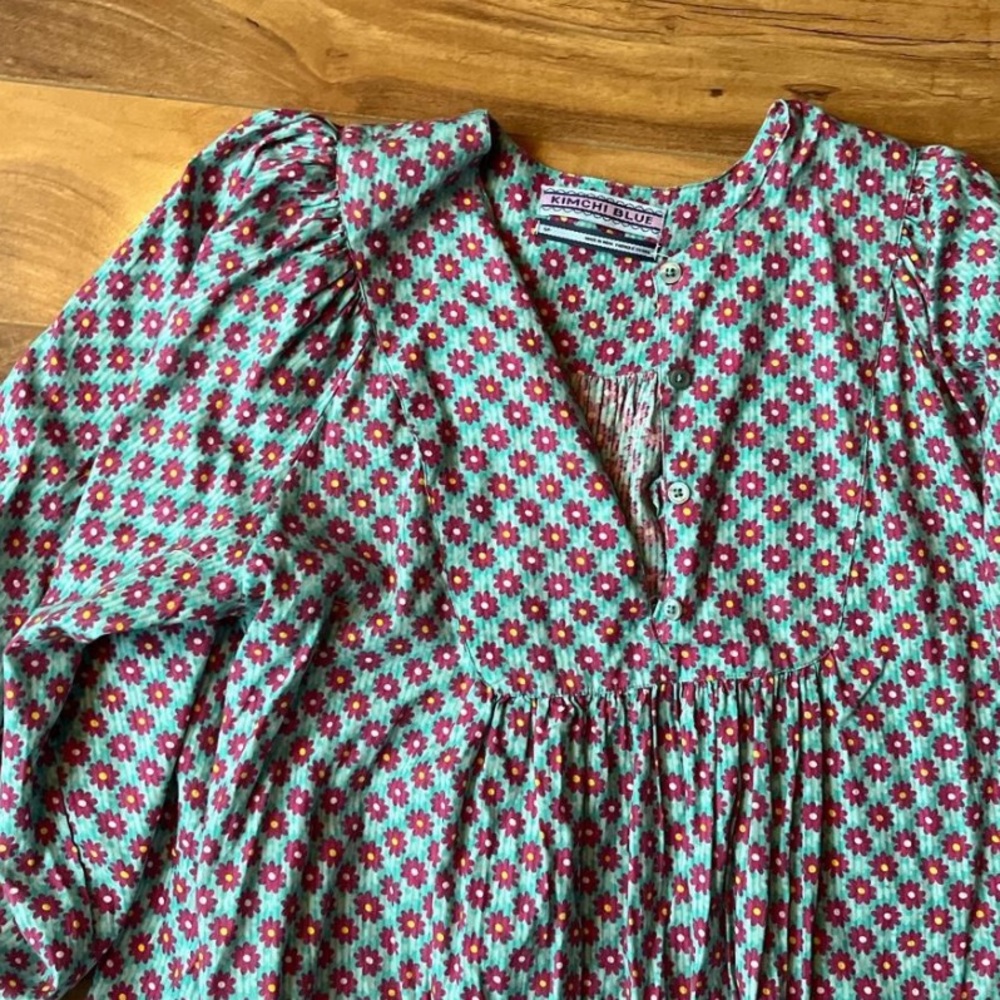 KIMCHI BLUE FLOWER DRESS